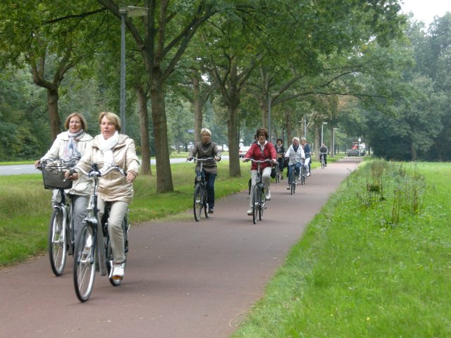 Safe cycling in Assen